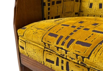 Art Deco Amsterdamse School Lounge Chair by Cornelis van der Sluys, 1918